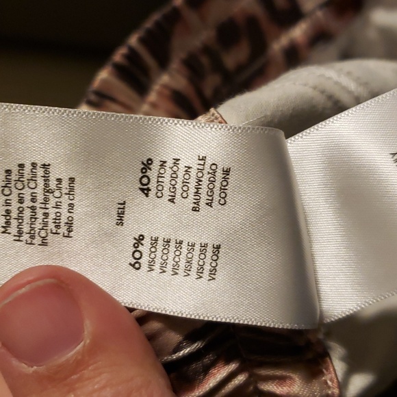 MOTHER The Lounger Leopard Print Ankle Track Pants - Picture 7 of 10